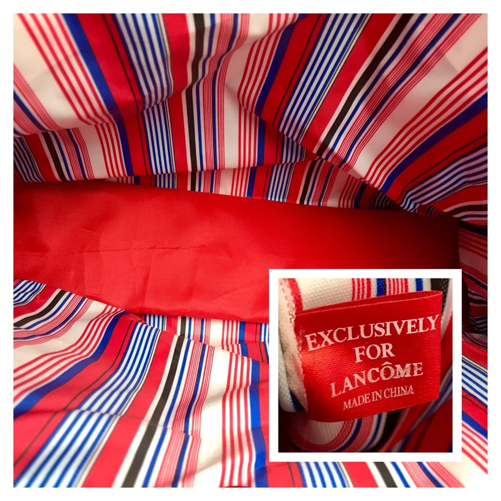 NWOT Lancôme Signature Canvas Tote Bag - Picture 7 of 8